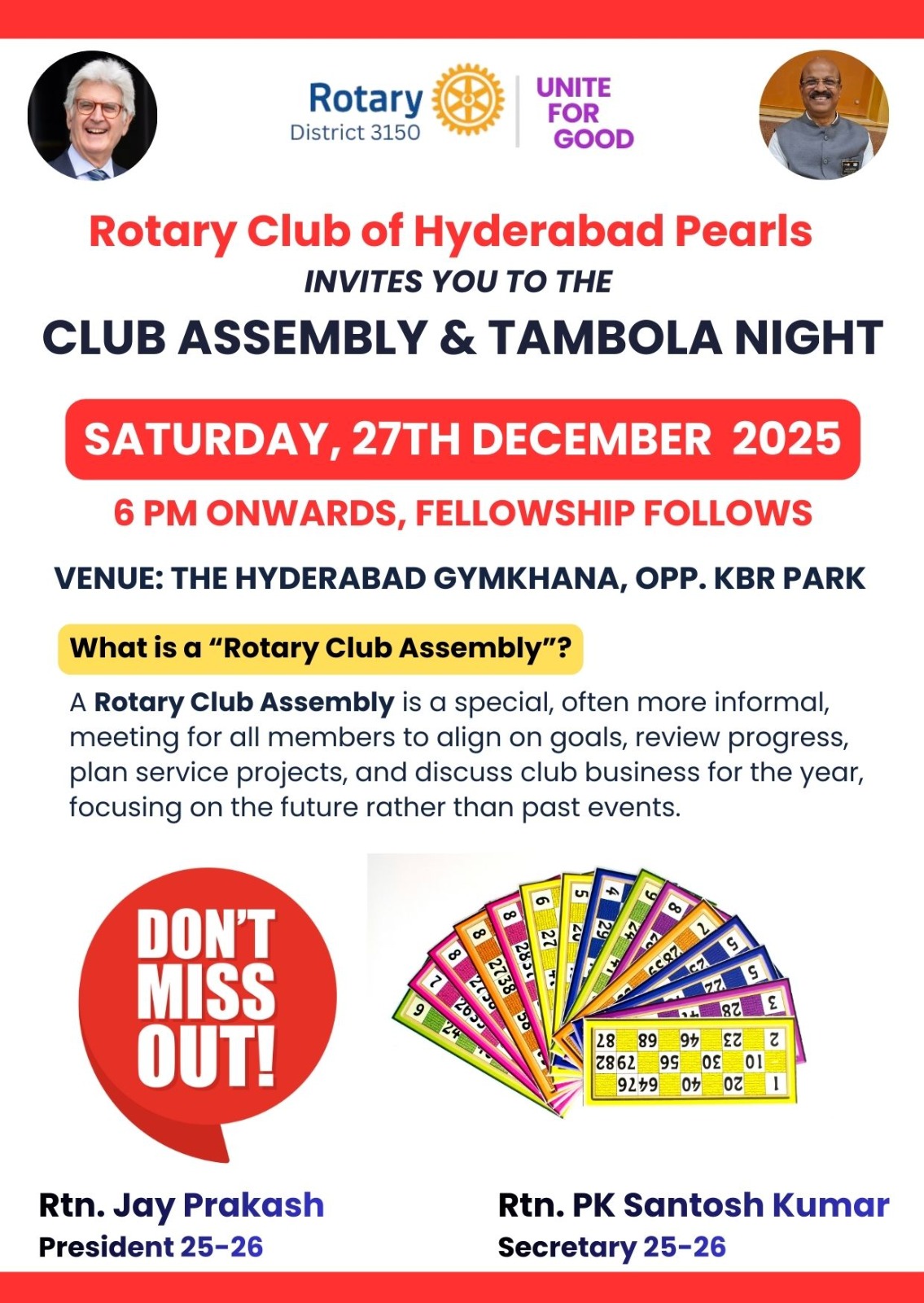 Rotary Club of Hyderabad Pearls